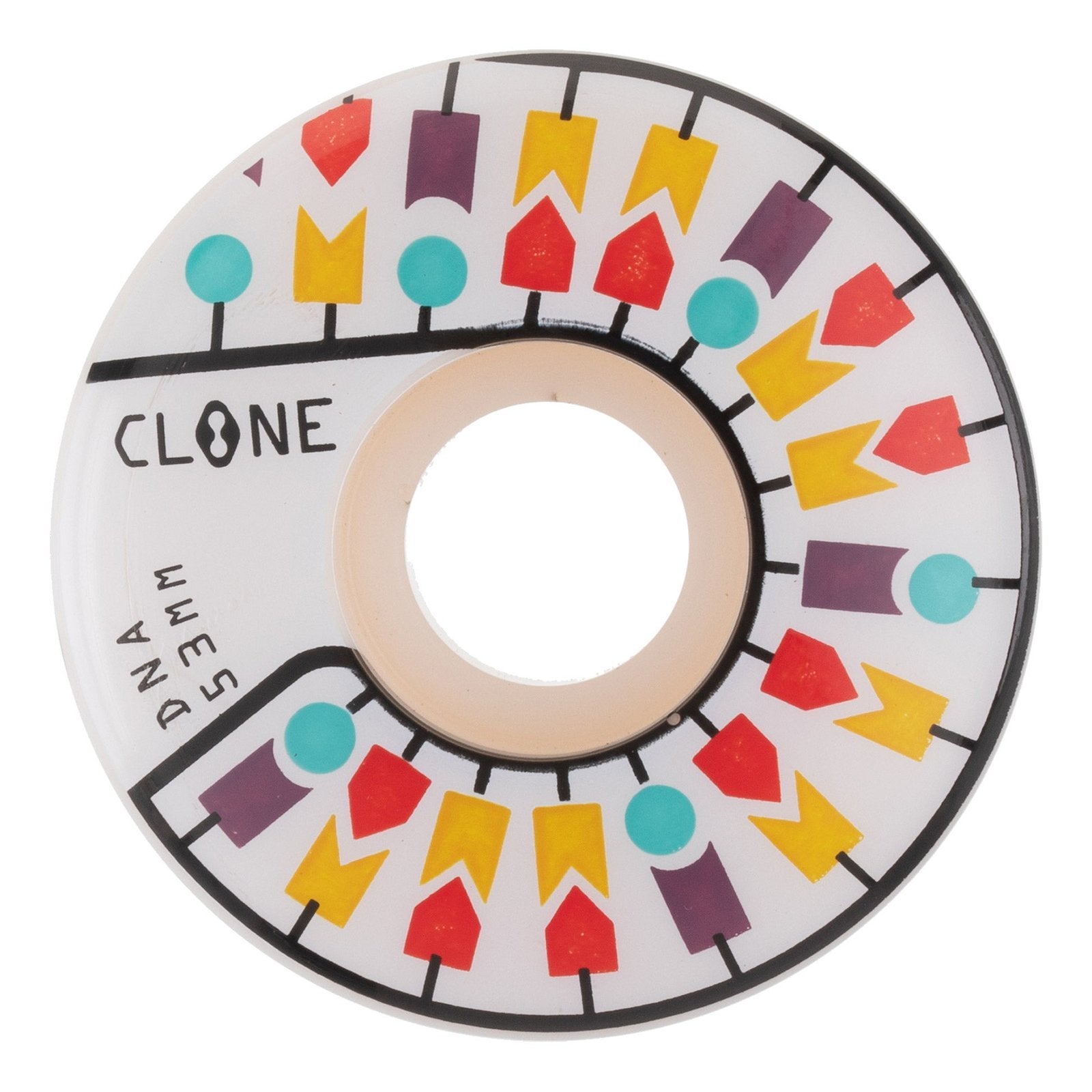Alien Workshop Wheels (jeu de 4) 53mm Clone DNA 101A