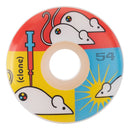 Jeu de 4 roues de skate Alien Workshop Clone Replicate 54mm 99A
