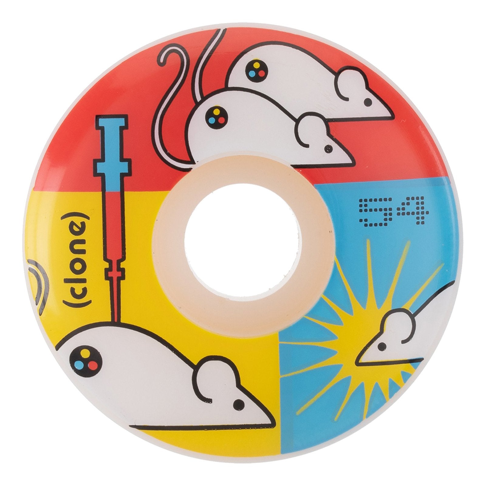 Alien Workshop Wheels (jeu de 4) 54mm Clone Replicate 99A