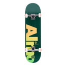 Skateboard complet Almost Fall Off Green, deck 8.25" graphisme vert