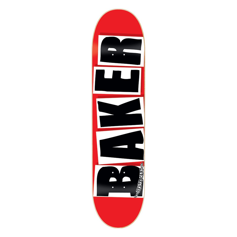 Baker Deck Brand Logo Black 8.3875 x 31.875