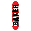 Plateau de skate Baker Brand Logo Black avec logo blanc centré