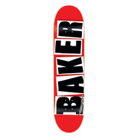 Plateau de skate Baker Brand Logo Black avec logo blanc centré