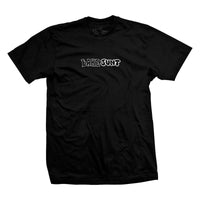 T-shirt Baker Bake Junt noir, manches courtes, print poitrine