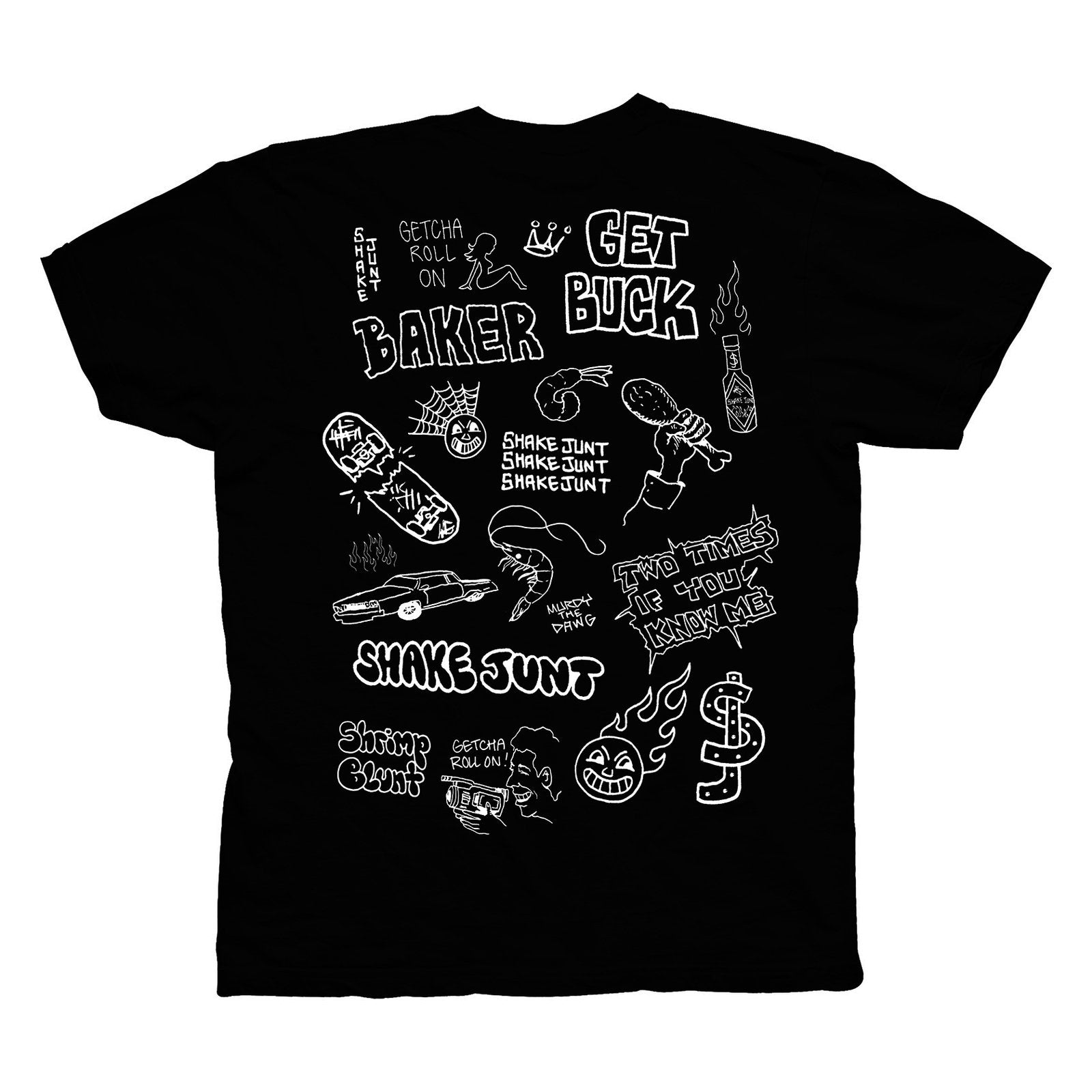 Baker T-shirt Bake Junt Blk