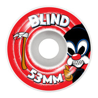 Jeu de 4 roues de skate Blind Reaper Impersonator 53mm 99A rouge
