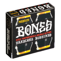 Jeu de 4 gommes de truck Bones Hardcore Medium 91A noires