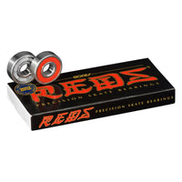 Jeu de 8 roulements de skate Bones Reds dans leur boîtier