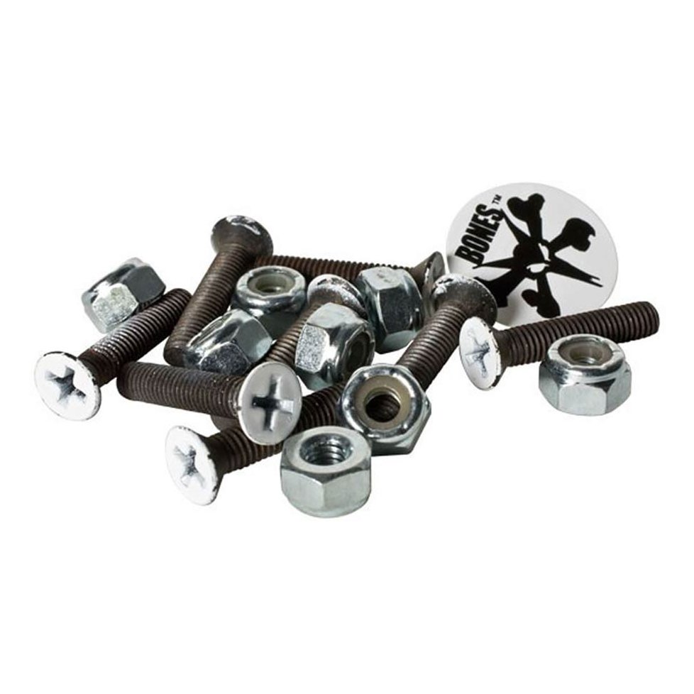 Bones Visserie (jeu de 8 Vis) Vato 0.875 Pouce