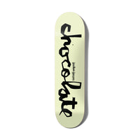 Deck Chocolate OG Chunk Capps 8.0" avec le lettrage Chunk