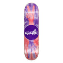 Deck de skate Cliché Peace RHM Purple Red 8.25" avec graphisme du signe Peace violet et rouge