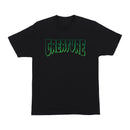 T-shirt Creature Logo Outline manches courtes noir avec logo Outline imprimé sur la poitrine
