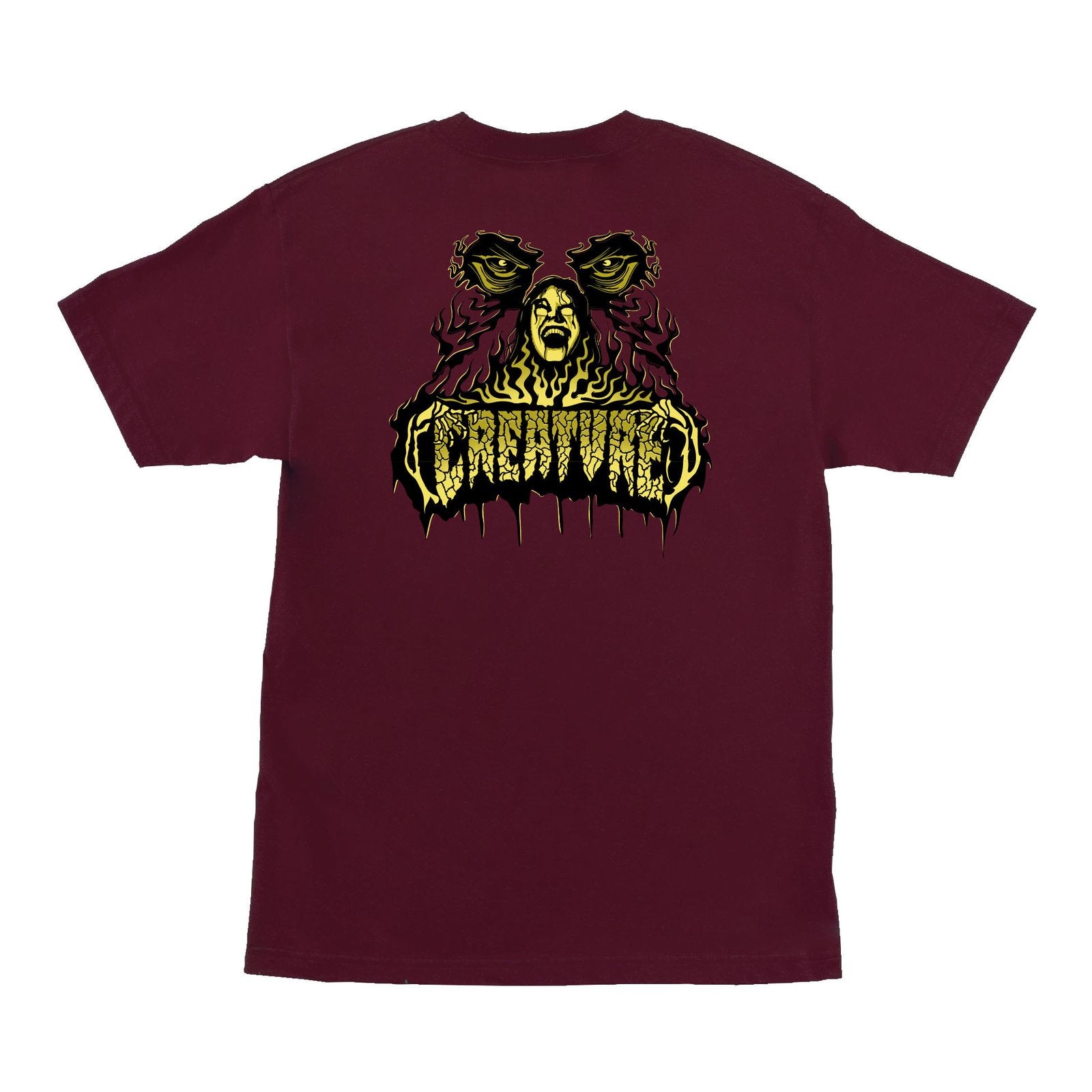 Creature T-shirt Possessed SS Maroon