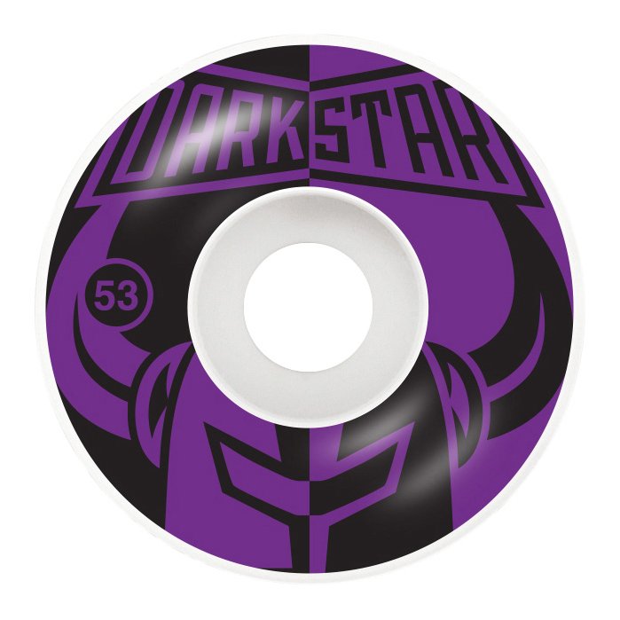 Darkstar Wheels (jeu de 4) 53mm Divides Purple 101A
