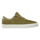 Chaussure de skate Emerica FTW Hoban coloris Kelp, low-top en suède kaki