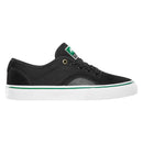 Chaussure de skate Emerica Provost G6 coloris noir, blanc et or, vue de profil