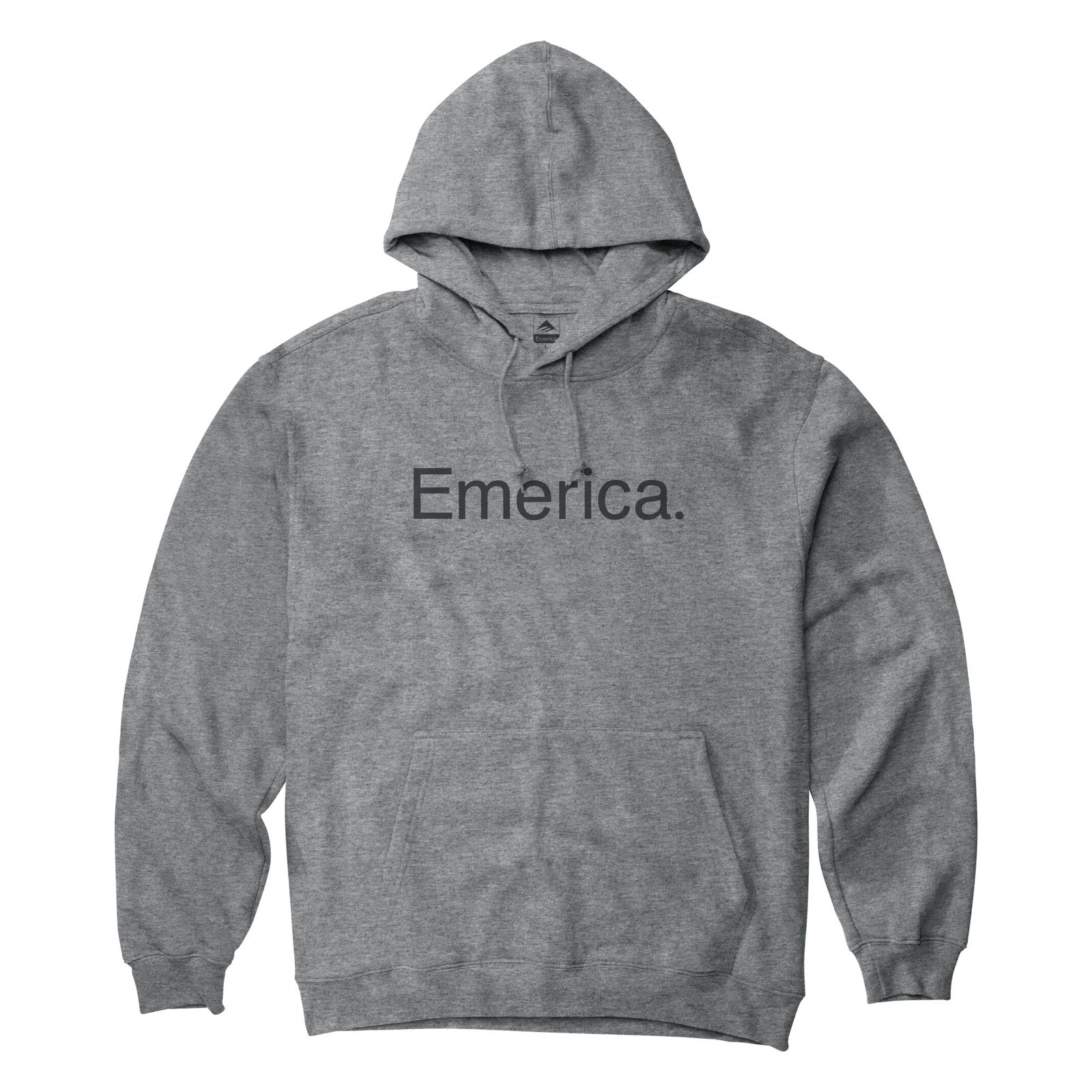 Emerica Pure Logo Hoodie Grey Navy M