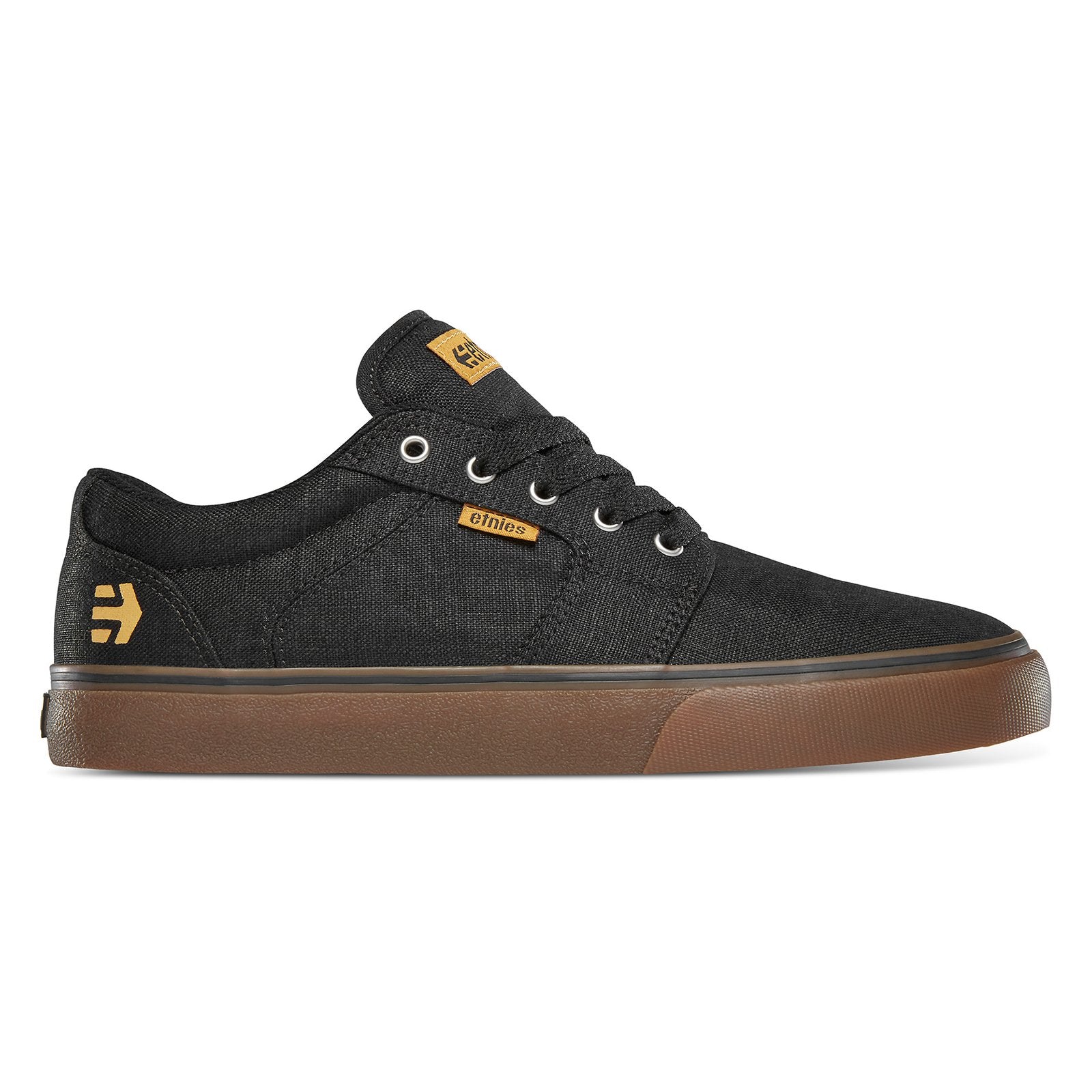 Etnies Barge LS Black Gum Silver 8