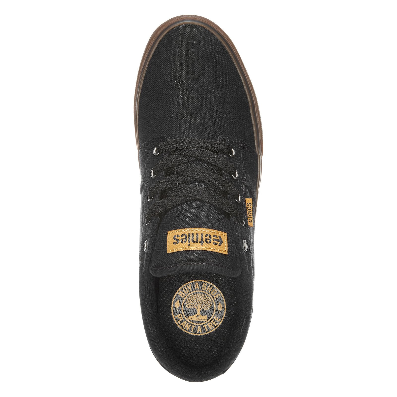 Etnies Barge LS Black Gum Silver 8