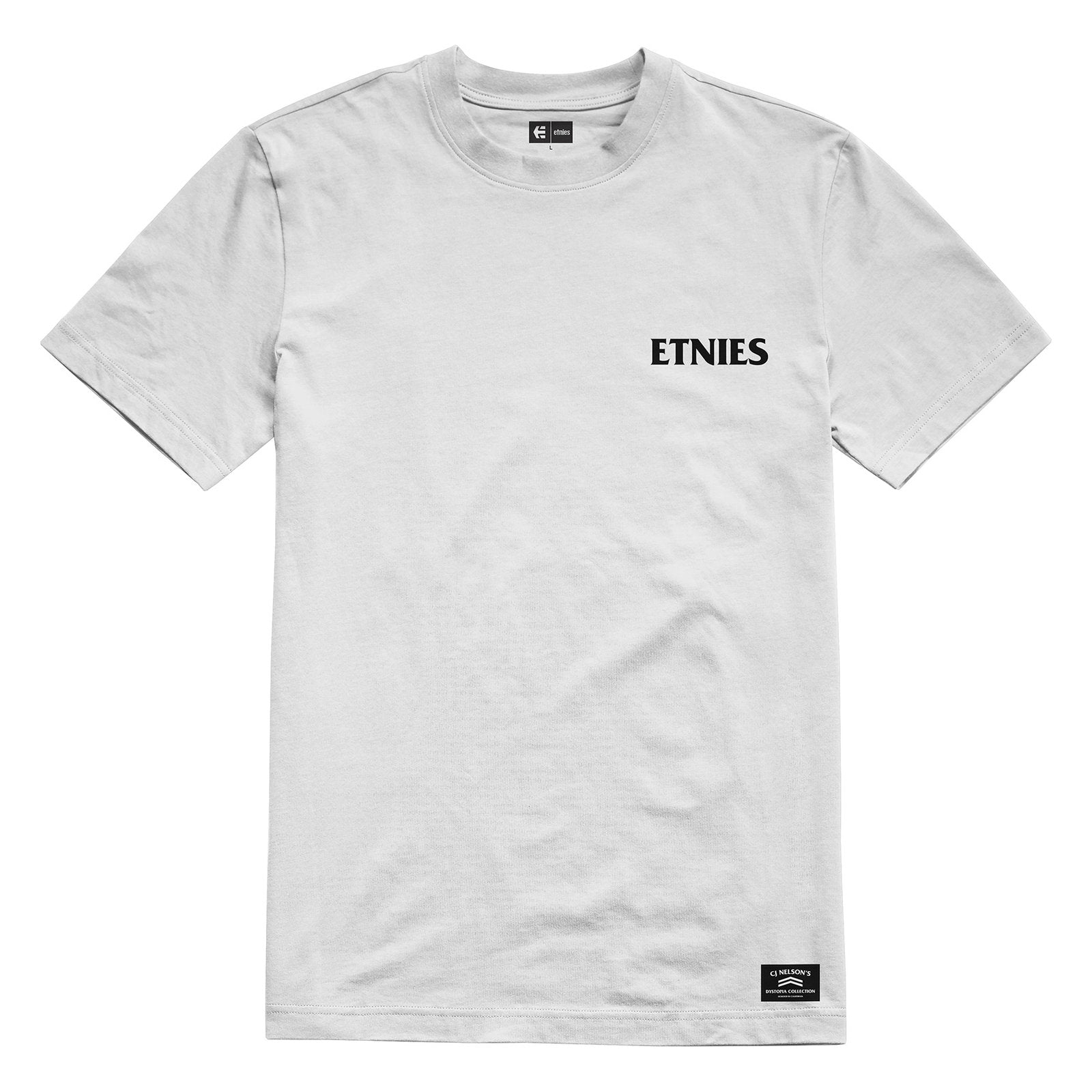 Etnies Dystopia Font SS Tee White M