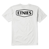 Etnies Dystopia Font SS Tee White M