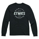 Etnies Quality Control LS Tee Black White