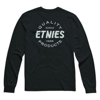 Etnies Quality Control LS Tee Black White