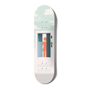 Plateau de skate Girl Peekaboo Andrew Brophy 8.0 pouces, graphisme Skylar Blum