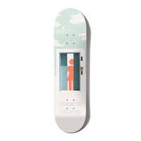 Plateau de skate Girl Peekaboo Andrew Brophy 8.0 pouces, graphisme Skylar Blum