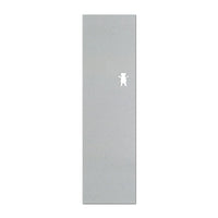 Plaque de grip Grizzly transparente 10 x 33 avec découpe du logo ours