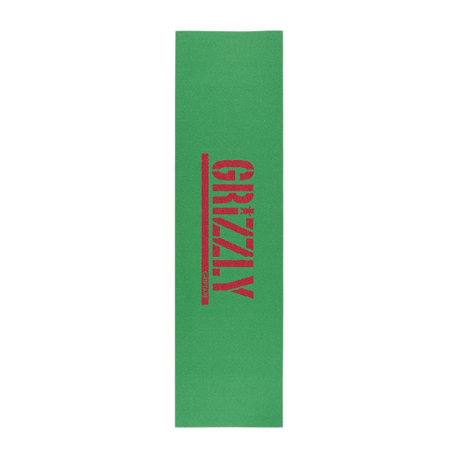 Grizzly Grip Plaque Stamp Green Red 9 x 33
