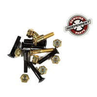 Independent Visserie (jeu de 8) Phillips 0.875 Black Gold