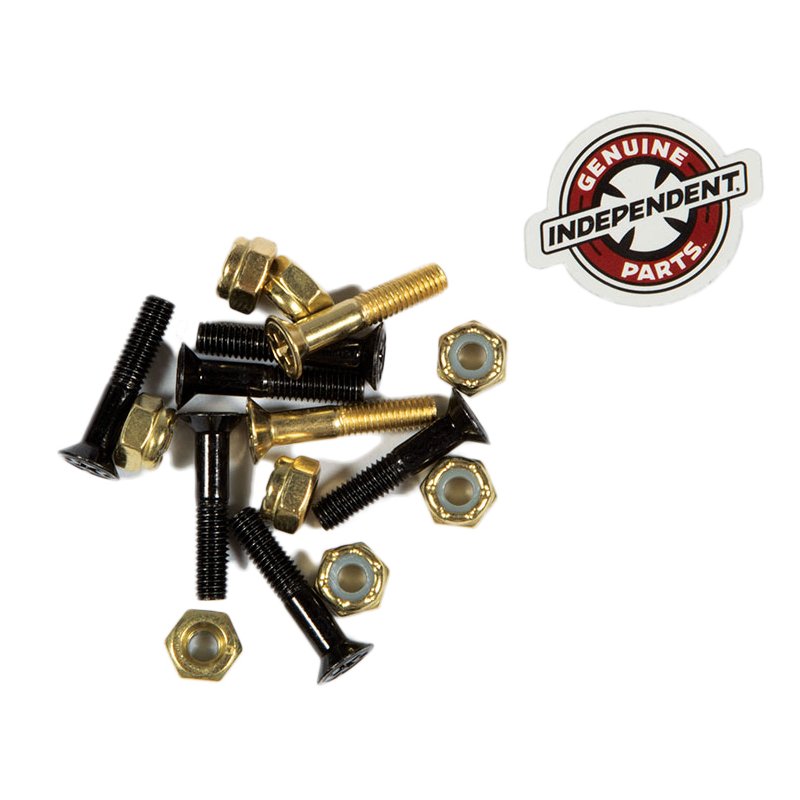 Independent Visserie (jeu de 8) Phillips 0.875 Black Gold