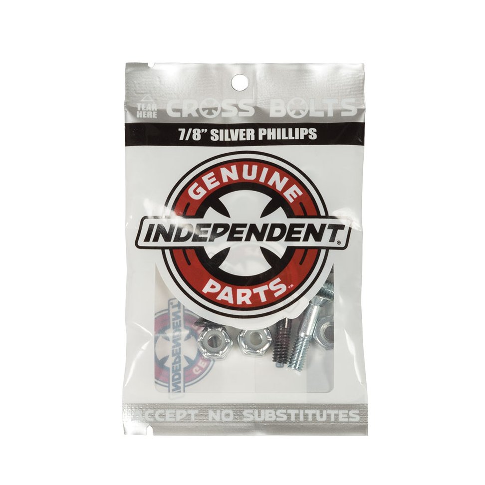 Independent Visserie (jeu de 8) Phillips 0.875 Blk Silver