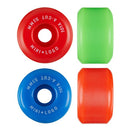 Jeu de 4 roues de skate Mini Logo A-cut II 53mm 101A coloris assortis