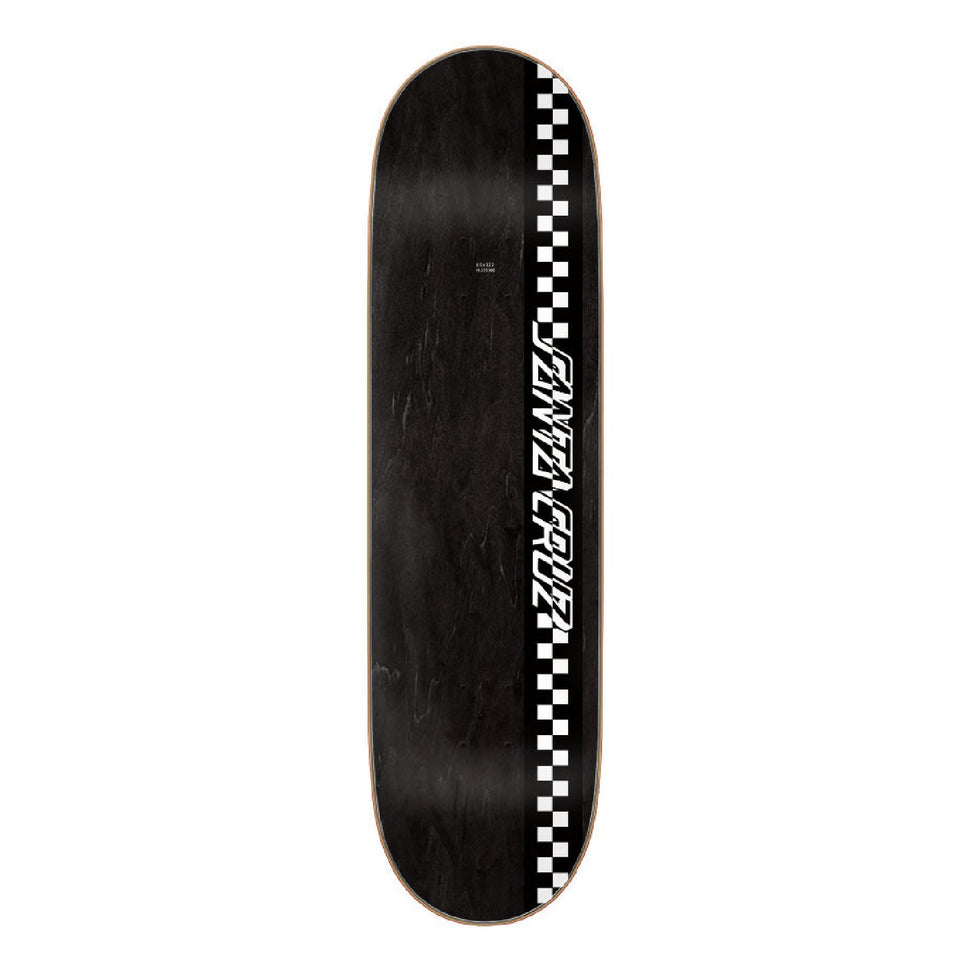 Santa Cruz Deck Flame Dot Check 7-PLY Birch 8.5 x 32.2
