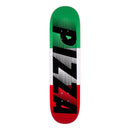 Deck de skateboard Pizza Speedy Team 8.25 pouces, graphisme logo Speedy