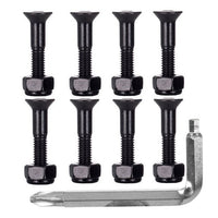 Plus Reserve Visserie (jeu de 8) 0.875 Pouce Black
