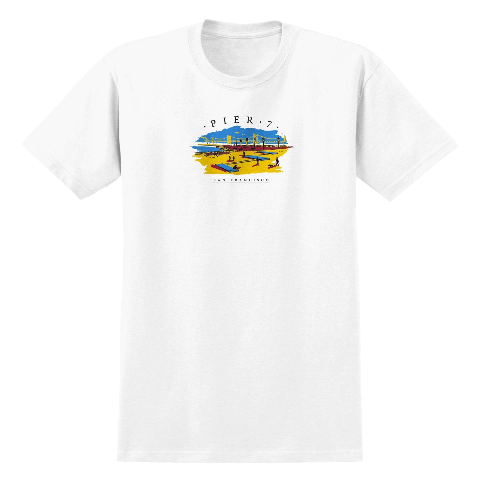 Real T-shirt Pier 7 SS White