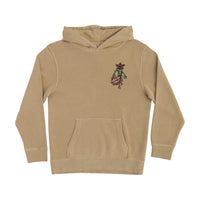 Sweat à capuche Santa Cruz Demogorgon Dot coloris Pigment avec visuel Stranger Things au dos
