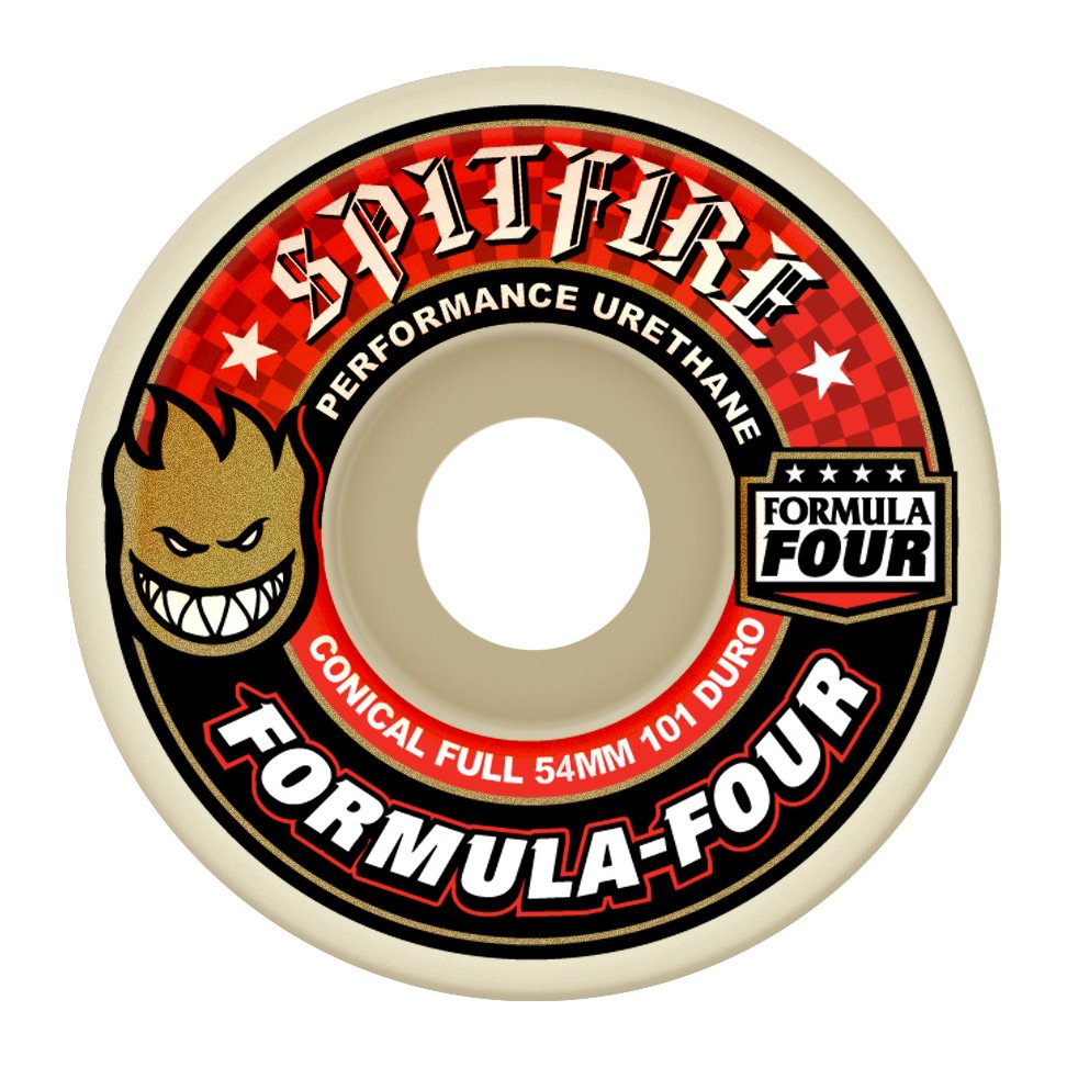 Spitfire Wheels (jeu de 4) 54mm F4 101A Conical Full