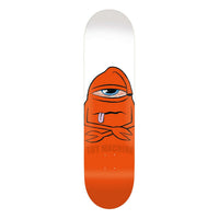 Deck de skate Toy Machine Bored Sect blanc, 8.0 pouces, graphique Sect