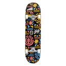 Skateboard complet Element Motif vu de dessus avec son grip