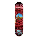 Planche de skate Toy Machine Jeremy Leabres pro model, vue du dessous